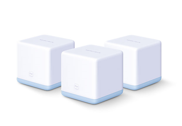 Mercusys HALO S12(3-PACK) AC1200 Whole Home Mesh Wi-Fi System 